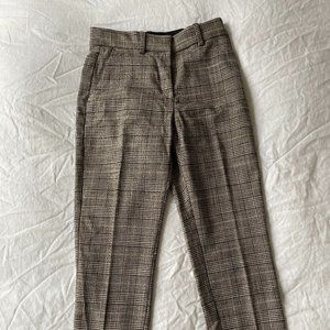 H&M Houndstooth Brown and Grey Womens Dress Pants Size 6